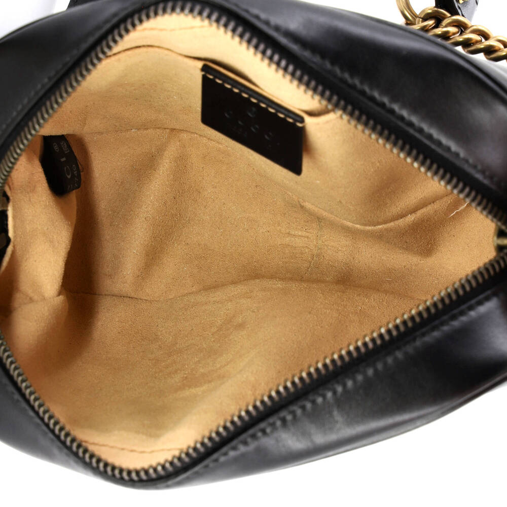 Gucci Gg Marmont Shoulder Bag Matelasse #257852G13B - Picture 5 of 6